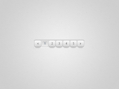 [Freebie] Petite Pagination - Free PSD button buttons clean grey interface next page pages pagination previous ui user ux webdesign