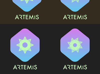Artemis Badge Logo Concepts art branding colors design logo