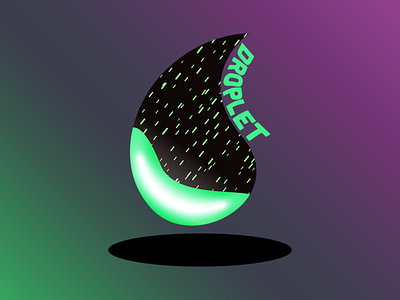 Droplet Logo (Alternate Palette) 💧🌧