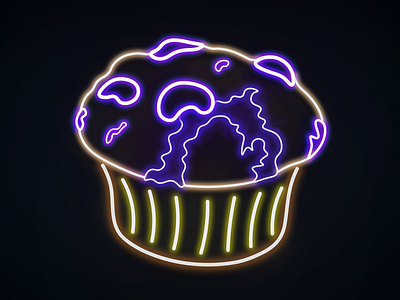 Glowberry Muffin 🫐🌟