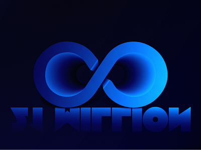 Infinity Over 21 Million art bitcoin colors design glows gradients illustration lighting reflection text effects