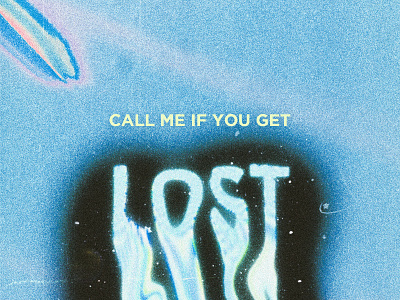 Call Me If You Get Lost album cover graphic design psychedelic trippy