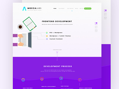 [WIP] Startup Landing Pages company corporate landing pages startup ui web design