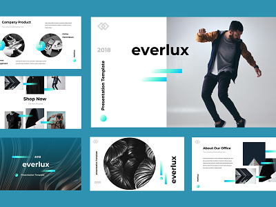 Everlux Presentation Template keynote lookbook powerpoint powerpoint template presentation ui
