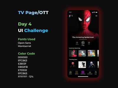 OTT / TV Page