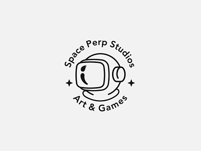 Space Perp Studios art branding game graphic design logo space studio