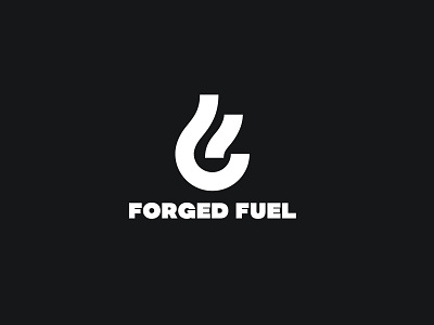 Forged Fuel branding forged fuel graphic design logo