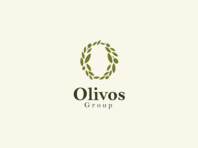 Olivos group brand branding design graphic design group illustration logo olivos