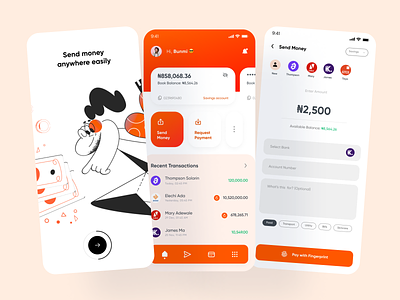 GTBank App Redesign app banking design fintech ui ux