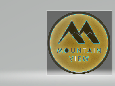 mountain sign post