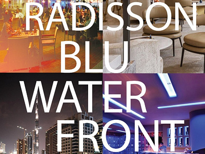 Radisson Blu Waterfront branding design logo