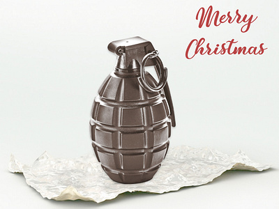 Christmas Chocolate Gift branding design