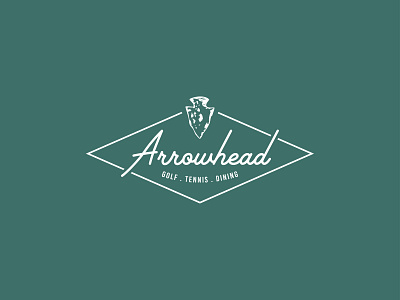 Arrowhead Logo Redesign branding concept country club graphic design logo logotype rebrand redesign