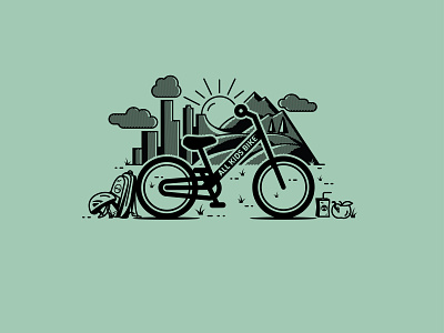 All Kids Bike Illustration bicycle bike graphicdesign halftone illustration illustration design illustrator kids school shirt design shirtdesign vector