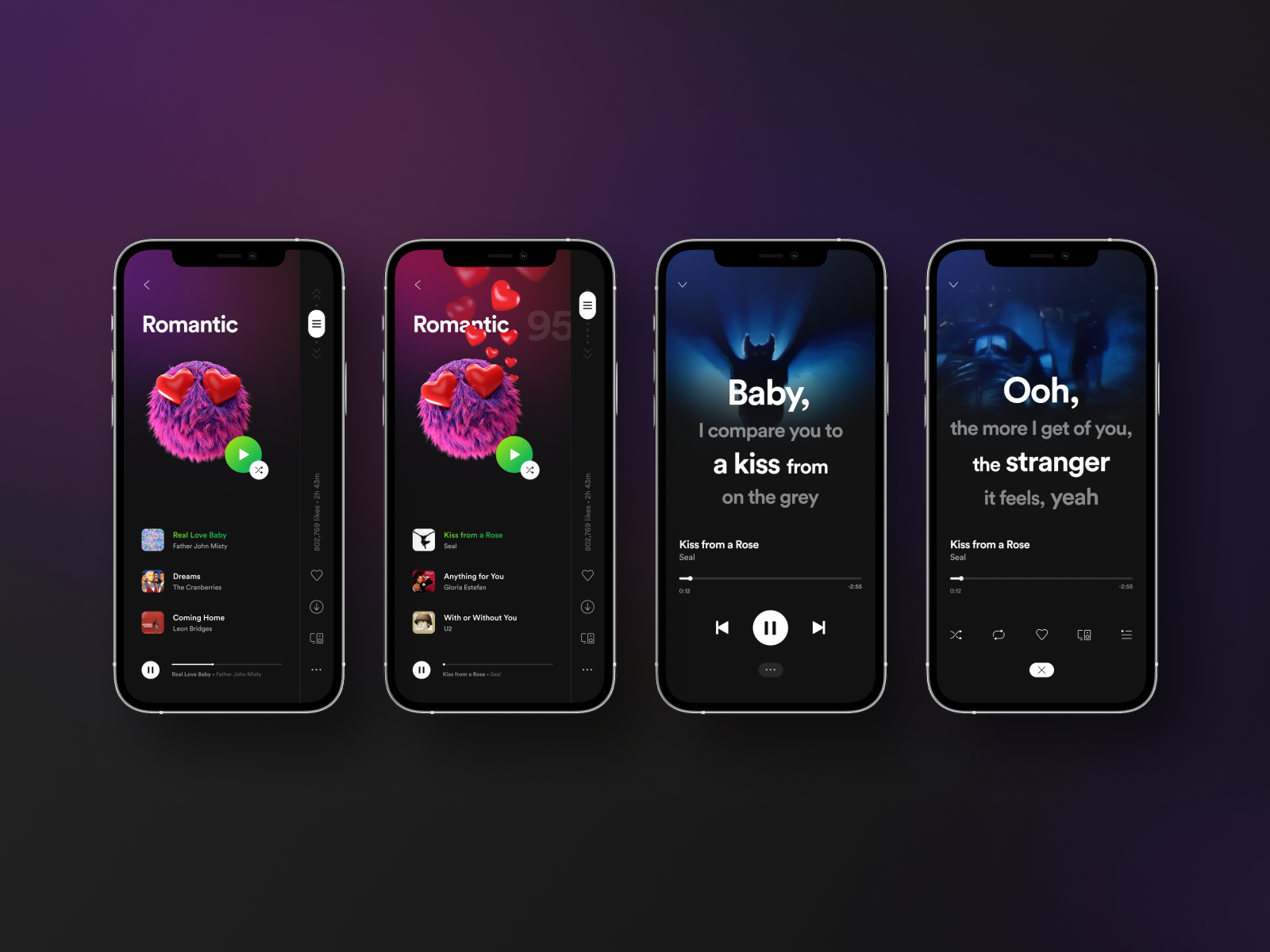 Spotify Redesign - Moods (micro-interactions) by Tomas Skarba for ...