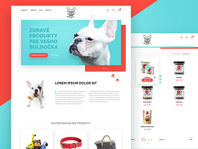 E-shop Buldocek.sk eshop project ui ux web webdesign website