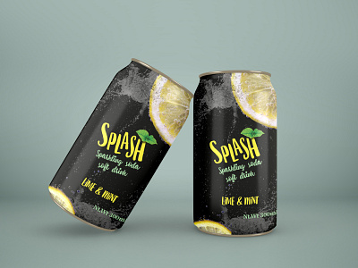 Splash Cold drink; Branding & Packaging branding design graphic design logo product packaging