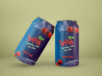 Splash cold drink ; Branding & Packaging branding design graphic design product packaging