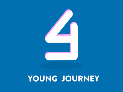 D10 Young Journey Revised brand branding clean clothing logo vector