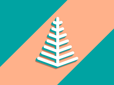 Day Fifteen: "Ferns 2.0" brand branding clean logo vector