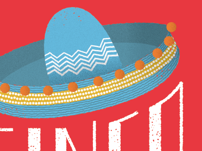 sombrero cinco de mayo illustration mexican sombrero texture