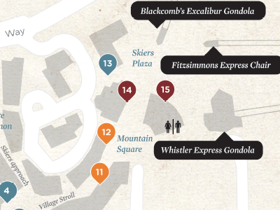 Whistler Map map