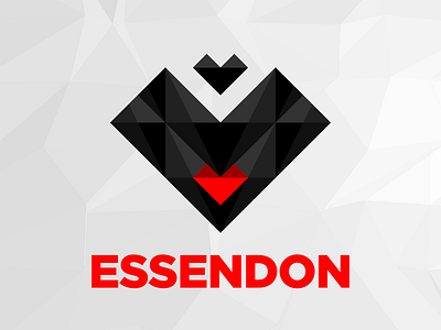 Essendon Football Club afl essendon logo uninvited redesign