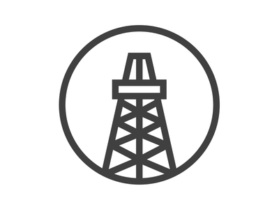 job how remote to by Griggs Oil Rig  Simeon  Dribbble Logo
