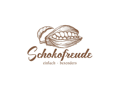 SCHOKOFREUDE VINTAGE branding classic design illustration kakao logo mature retro