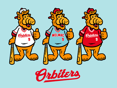 Shumway 80s alf baseball gordon shumway melmac orbiters