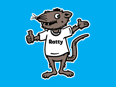 Ratty! mascot
