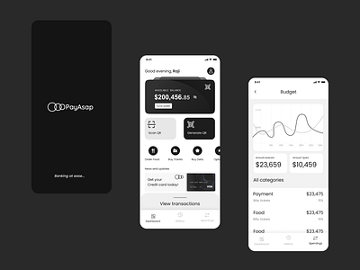 PayAsap - A fintech app design design motion graphics prod product design ui ux design