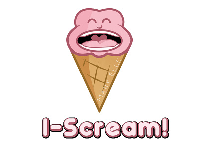 I-Scream! branding graphic design logo