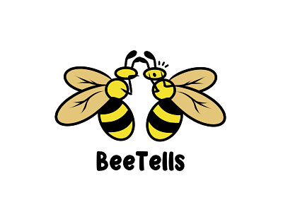 BeeTells branding graphic design logo