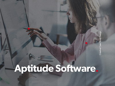 Aptitude Software animated case studies creative case studies design design ui ux visual