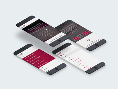 Mobile Menu art direction menu design mobile ui ux ux mobile visual design