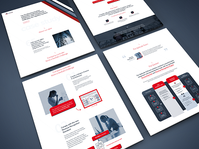 One page website art direction motion design ui ux visual design website