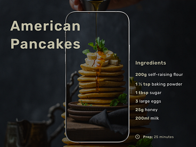 Daily UI 040 - Recipe