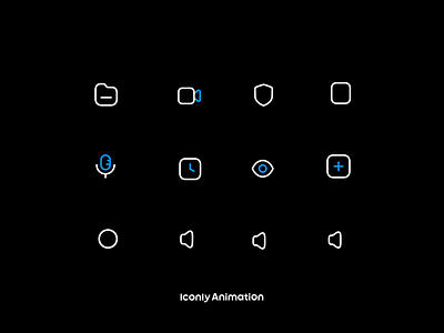 Iconly Animation P3 animation design graphic design icon icondesign iconography iconpack icons iconset illustration logo motion graphics ui