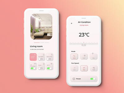 Smart Home app design mobile smart home ui ux
