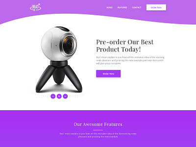 Eye-Caching Website Design