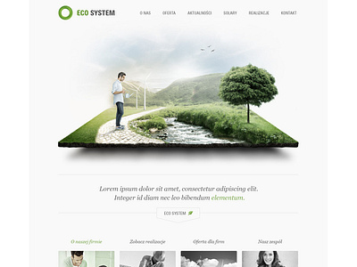 Eco System WordPress Website