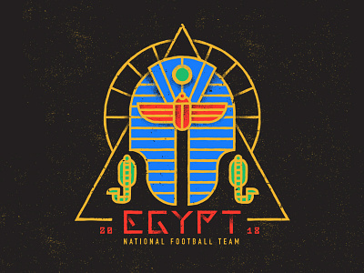 Egypt 2018 badge badge design egypt football soccer the pharaohs world cup