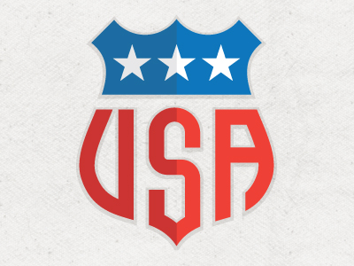 USA Logo by Jeff Prime on Dribbble