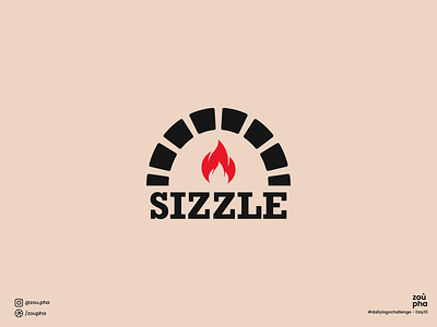 Sizzle Logo branding dailylogochallenge design graphic design illustration logo logo design minimal vector
