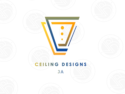 Ceiling Designs JA branding design graphic design logo vector