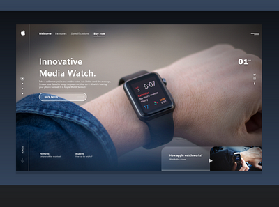 Apple Watch Series 3d animation branding graphic design logo motion graphics ui