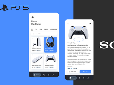 Play Station Mockup Designs