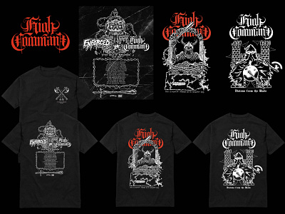 T-shirt Design for Band High Command