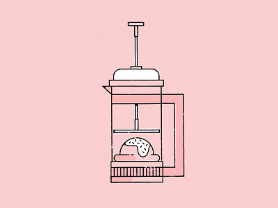 Ice Cream For Breakfast Illustration